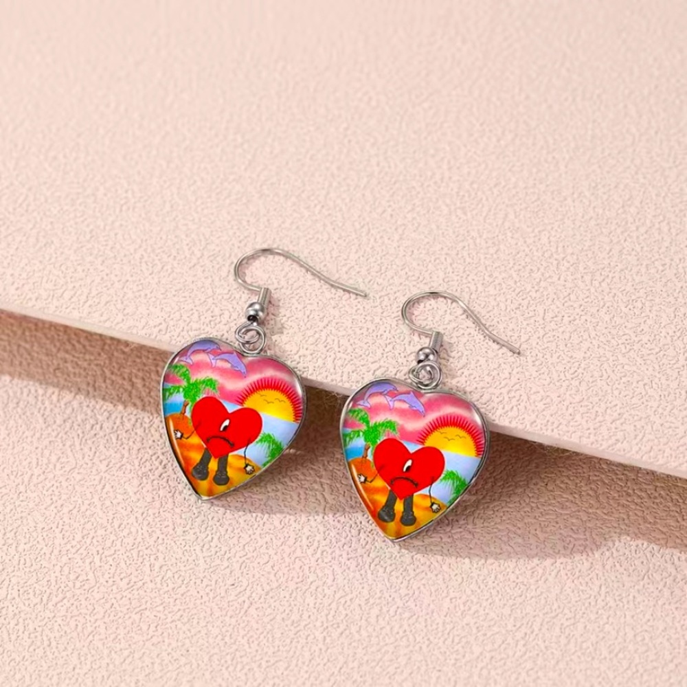 Bad bunny woman earrings